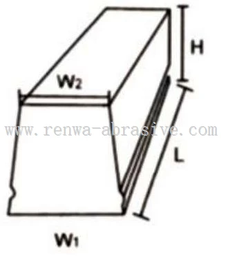 wedge shaped tiles