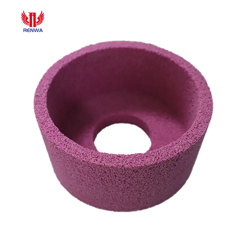 Porous Pink Cup Grinding Wheel